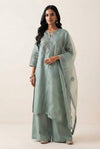 Celeste Mint Embroidered Kurta Set