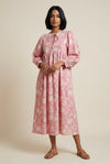 Blush Peony Artisan Smock