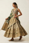 The Olive Blush Lehenga